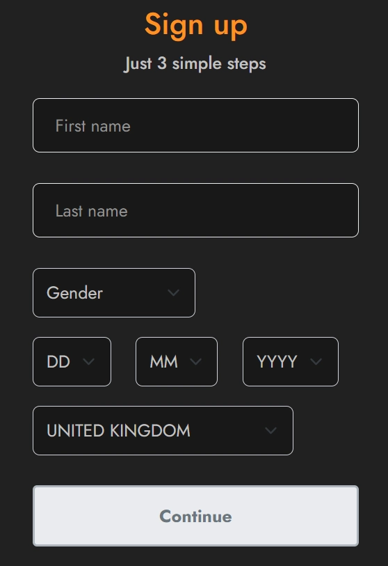 Login Form Casimba